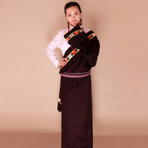 New Tibetan robes for women Tibetan national clothing _ 氇 花边 花边_ _ 花边 花边 花边_ _ 花边 花边 花边_ _ 花边 花边 花边_ _ 花边 花边 花边_ lace Tibetan clothing Tibetan clothing Tibetan womens pure cotton Tibetan clothing