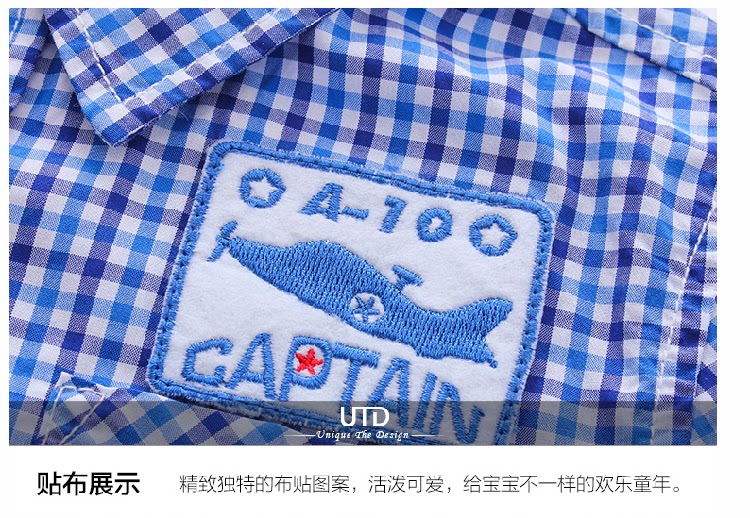 Chemise garcon à manche longue - Ref 2075527 Image 14