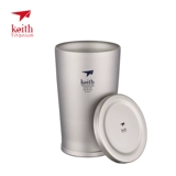 Кейт Кайси чистый титановый чашка для домашнего офиса, делая чайную чашку вакуумной изоляции с высоким содержанием двойного двойного чистого титана водяной чашки