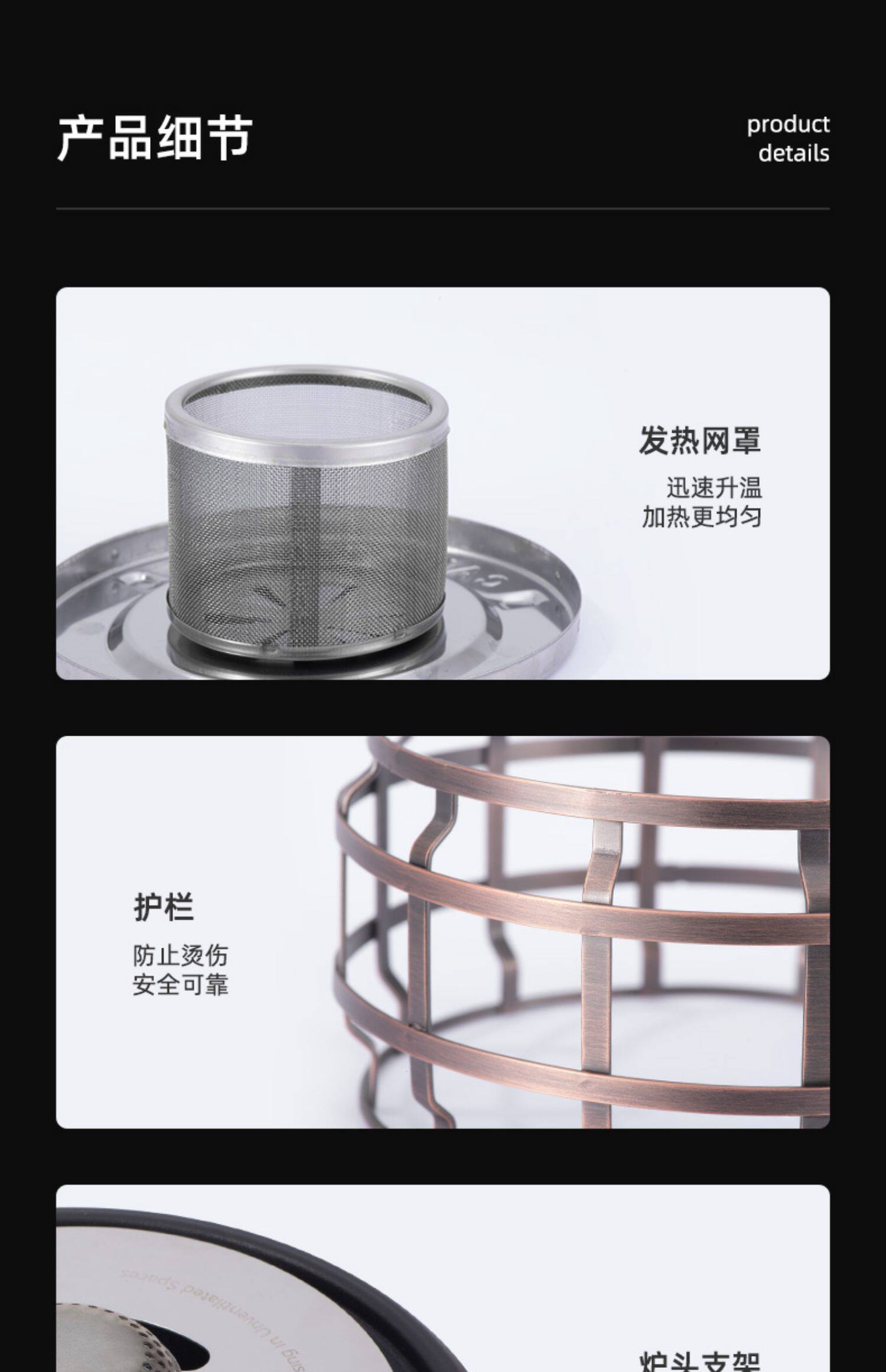 Обогреватель naturehike挪客户外燃气取暖炉冬钓露营帐篷取暖器家用室内烤火炉