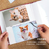 Japanese Ncl Photo Album Leather-Bound Album 6inch Page Insert-Type Family Memory Album DIY Handmade Pu Photo Album Thin