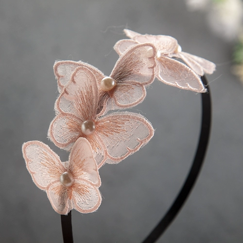 Трехмерный ободок для принцессы, милый аксессуар для волос, популярно в интернете, в корейском стиле