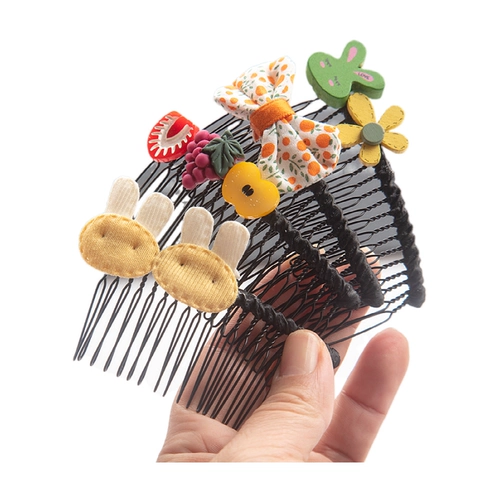 Детский милый аксессуар для волос, демисезонная челка, шпильки для волос для принцессы, популярно в интернете