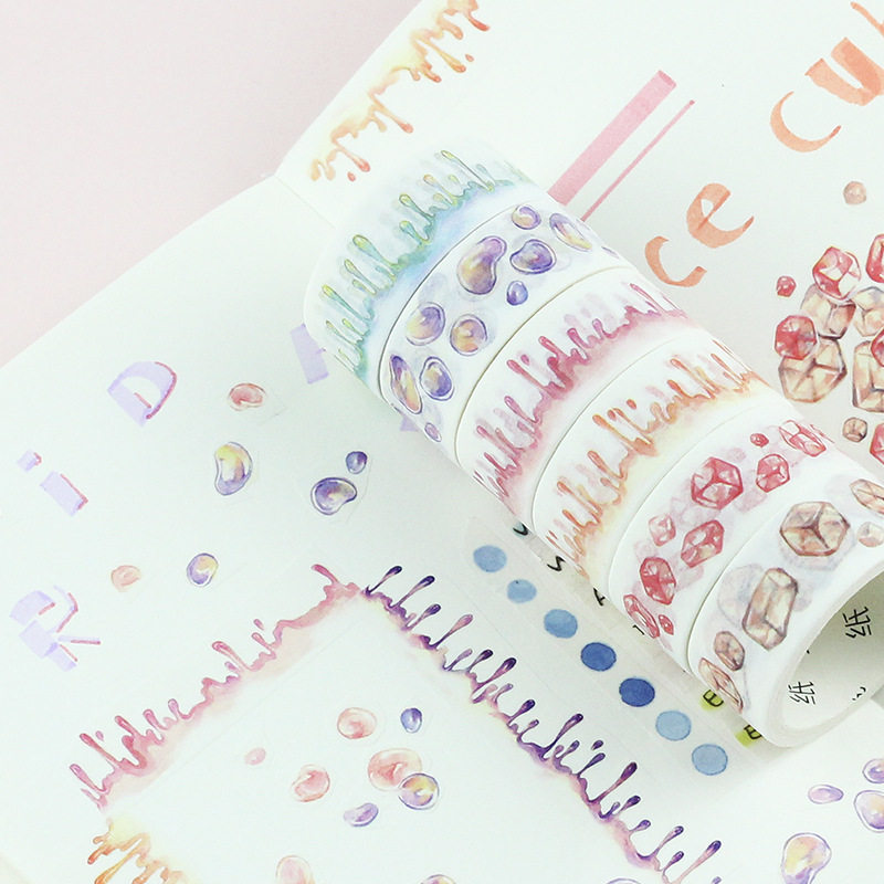 And Paper Tape Composition Series Flowers Atrium Small Forest 8 Embroiled In Handbill Duct Tape Diary DIY Trim