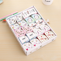 Stationery adhesive tape cartoon and winefood cuisine secondary metaphone net red decoration Animals fresh and paper boxed