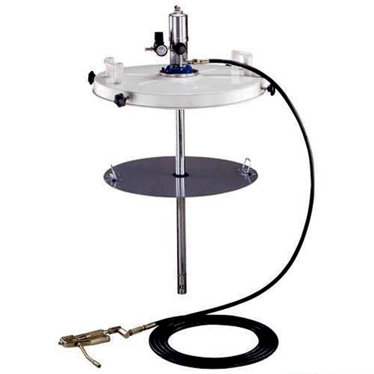 Large barrel cream pump lengthened 200L barrel high-pressure pneumatic butter machine head pump core yellow oil gun grease dosing device