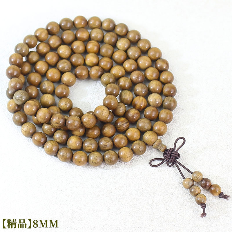 绿檀木手串沉水老料108颗佛珠手链新中式文玩男女款国潮饰品批发详情24