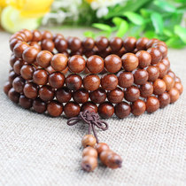 Factory direct sales Myanmar rosary 108 Buddha beads bracelet grass rosary wood multi-circle men and women rosary jewelry gifts