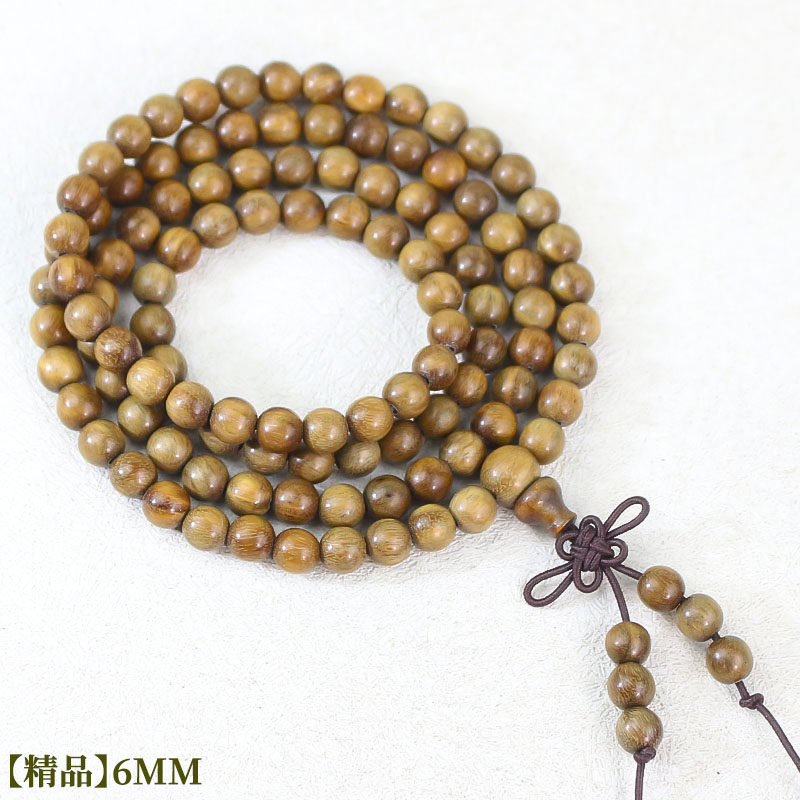 绿檀木手串沉水老料108颗佛珠手链新中式文玩男女款国潮饰品批发详情23