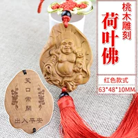 Lotus Leaf Buddha Red Color Model