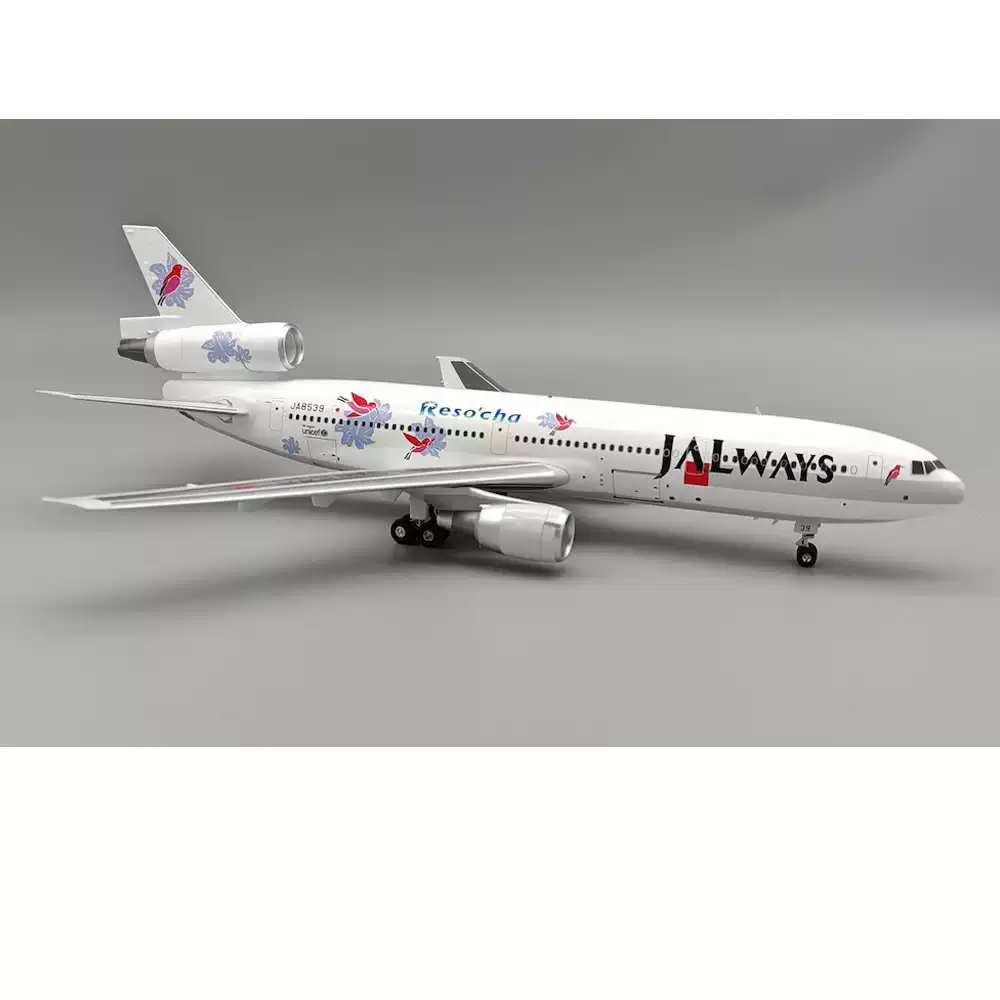 【新品】WB 1/200 日航 JAL マクダネルDC-10-40 JA8547 B-Models 1/200 日本航空JAL 麥道DC10 DC-10-40 JA8547 花鳥