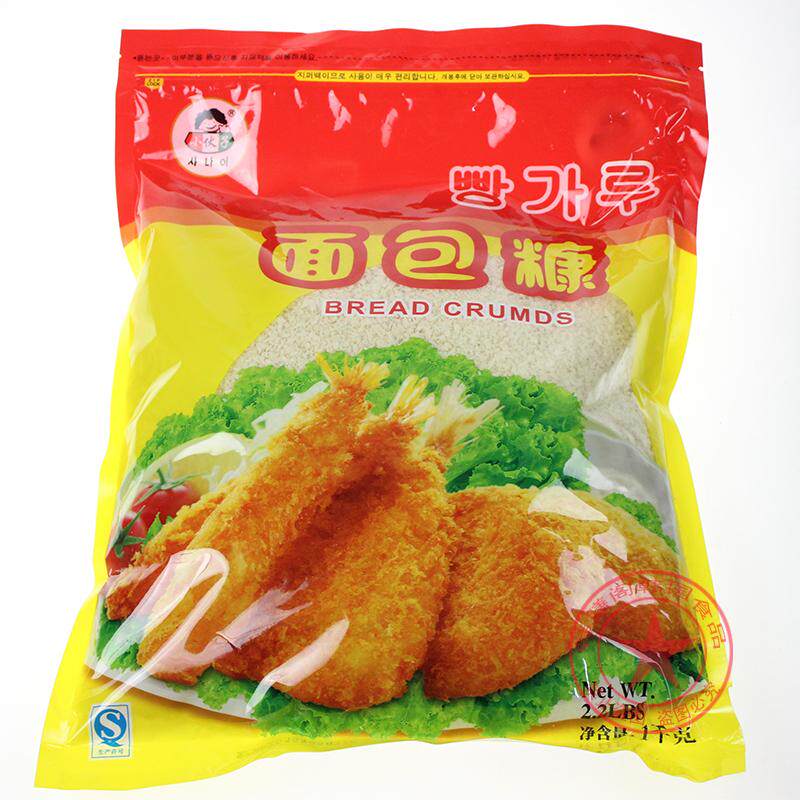 Korean flavor lad bread bran 1000g fried chicken pork fried pig fried pork and powder fried powder wrapped in powder