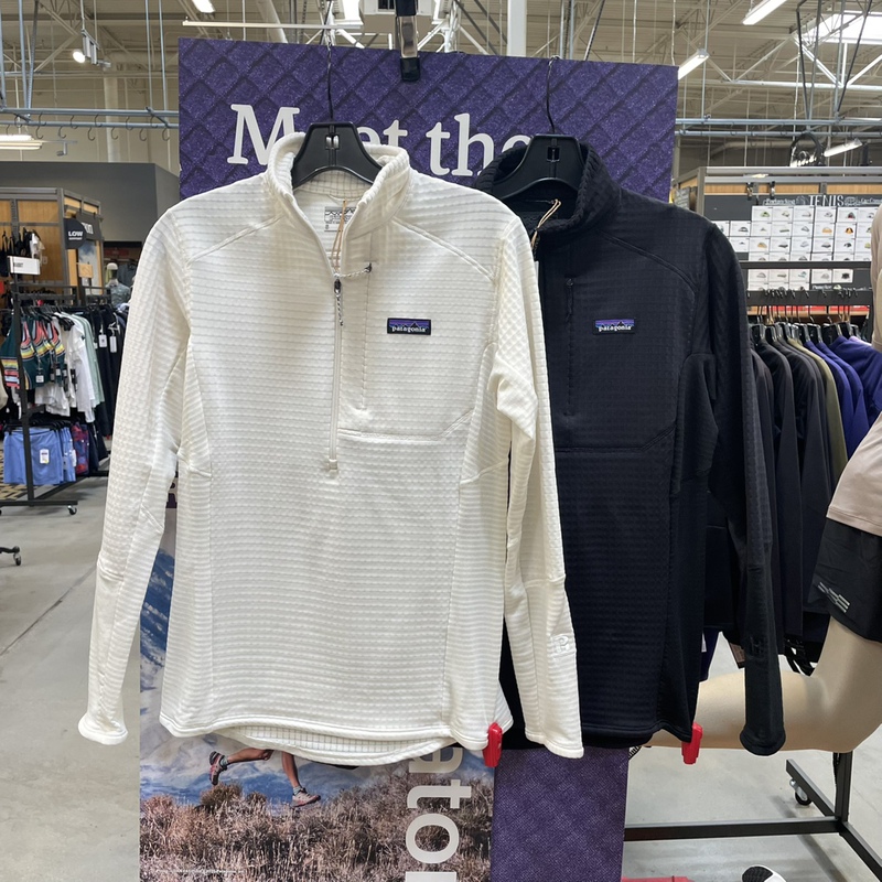 Direct Shipping Patagonia Women's R1 P/O Outdoor Fleece Warm Half-Zip Sports Sweatshirt