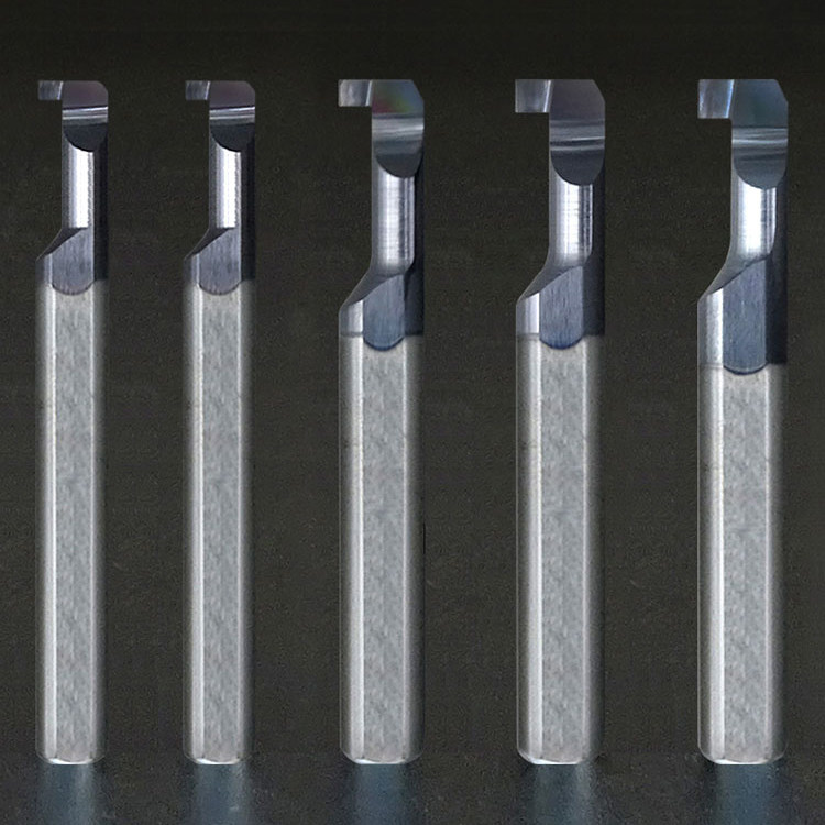 MWR overall alloy knife Small diameter slot knife Small inner hole slot knife Machining 6mm