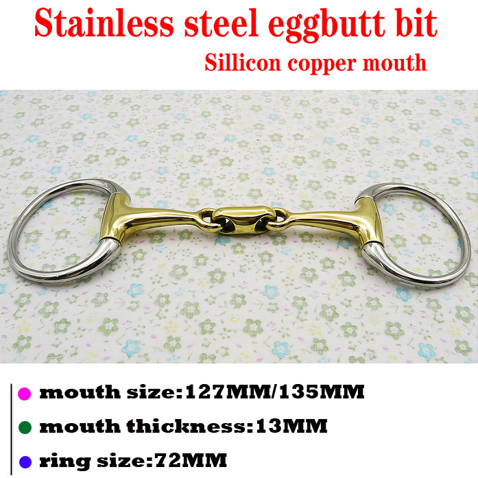 Stainless steel egg-shaped Mouth with silicon brass Mouth No rust is not afraid of water