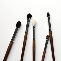 Star dou TAN eyeshadow brush set 5 3 dyed brush nasal shadow brush fine Light Peak wool animal hair makeup brush