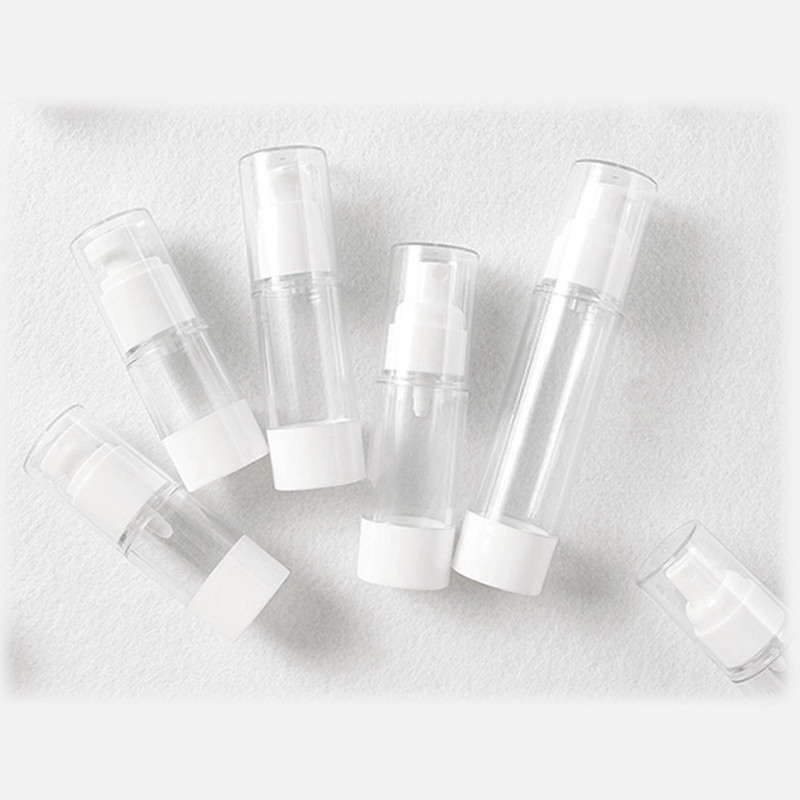 Vacuum Press Pump Type Split Bottle Spray Bottle Press Bottle Emulsion Makeup Water Split 10ML 10ML 15ML 30ML