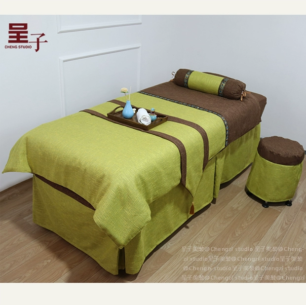 Zimei đã được cài đặt giao dịch mới ở Trung Quốc bông bedspread vẻ đẹp vẻ đẹp bàn massage giường Đông Nam Á với một gia đình bốn là cốt lõi - Trang bị tấm khăn trải giường spa cao cấp