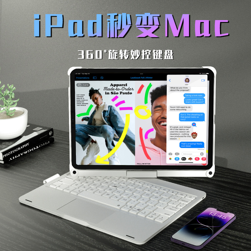 Nabai Chuan iPad 9 Magic Keyboard 11-Inch 2025 with Pen Slot Protective Case Pro12.9 Bluetooth Air7 Mouse Set 5 Rotatable 4 Compatible with Apple 10Th Generation Tablet 8 All-In-One 6 Touch 13 Nabai Chuan iPad 9 Magic Keyboard 11-Inch 2025 with Pen Slot Protective Case Pro12.9 Bluetooth Air7 Mouse Set 5 Rotatable 4 Compatible with Apple 10Th Generation Tablet 8 All-In-One 6 Touch 13