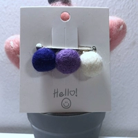 Шаровой брошь Color One