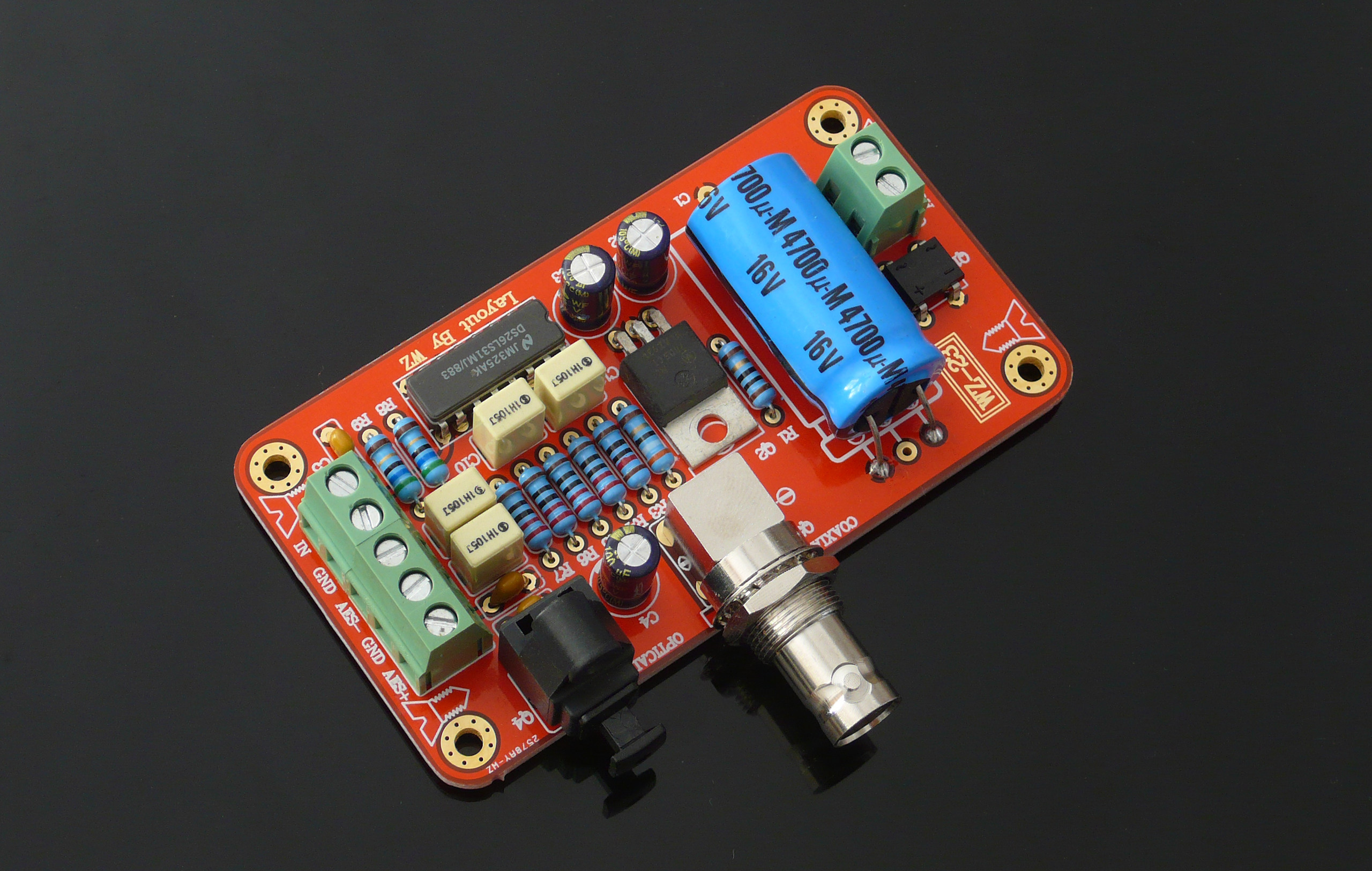 WZ-23 Motor CD modified optical drive American WADIA nostalgic line digital coaxial output shaping buffer plate