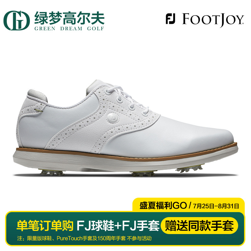 FootJoy golf shoes ladies Tradings classic leather FJ lightweight golf sport with spikes