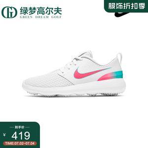 NIKEGOLF耐克儿童高尔夫鞋Roshe G透气轻量缓震青少年golf运动鞋