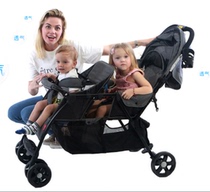 teaibaby twins big Children Baby two children light folding can sit back and sit back and back sitting double Children