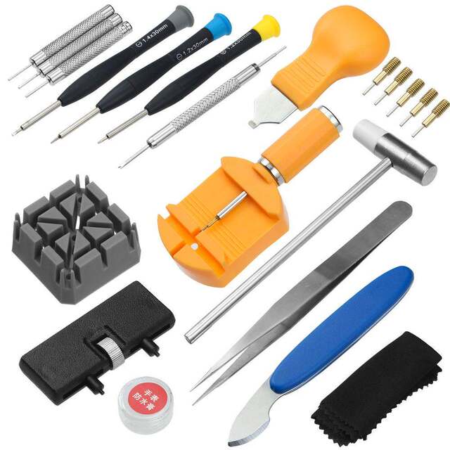 Hengjiang watch repair set, watch strap removal tool, strap remover, cutter, belt watch removal, steel strap adjustment device, installation