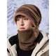 Winter thickened warm Baotou pile hat for men 2025 new neck guard outdoor cycling cold protection Baotou hat