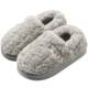 Deodorant cotton slippers for men, winter outer wear with heel, 2025 new indoor home plus plush thick-soled warm cotton shoes