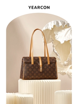 Yercon Currents Single Shoulder Bag Girls Bag Package 2021 New Fashion Spring Handbag Advanced Sensation Platinum Bag Hands Carry