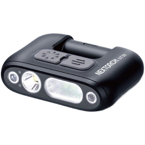 Налид UT30 Датчика Форса Фара Огни Подвет плеча, рыбацкая крышка для головки головы, ношение светильников, портативная крышка зарядки лития аккумулятора