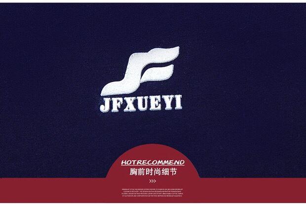 Bộ đồ thể thao Jeffrey Xueyi mùa hè 2019 mới thời trang mới quần thể thao tay ngắn hai bộ thủy triều 7001 - Thể thao sau bộ quần áo the thao nam adidas