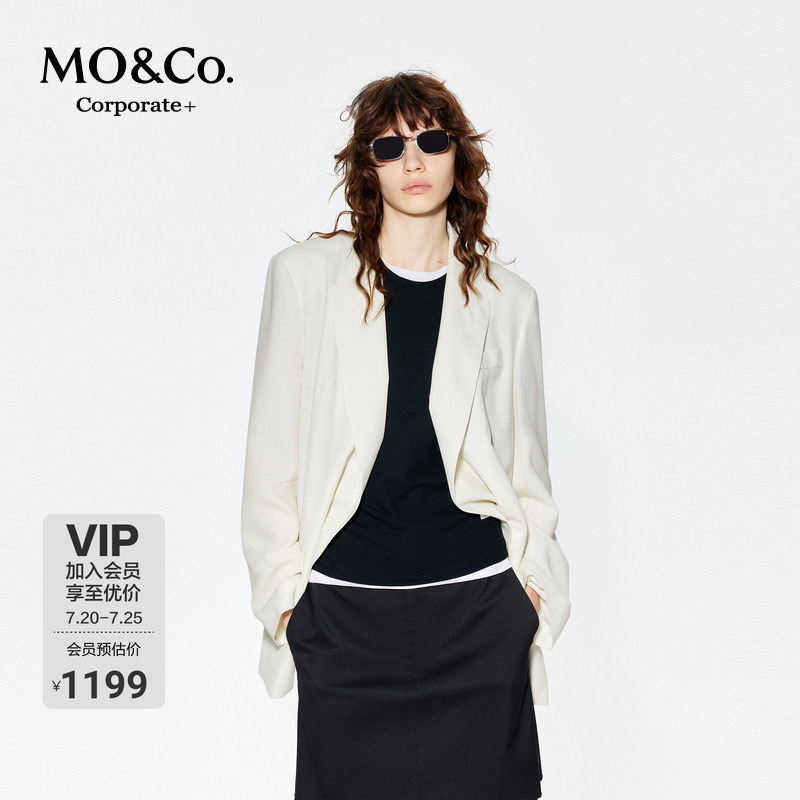 【C+ Series】Moco Suit Wool Blend Lightweight Padded Shoulder Jacket Dimur Style Moanke 【C+ Series】Moco Suit Wool Blend Lightweight Padded Shoulder Jacket Dimur Style Moanke