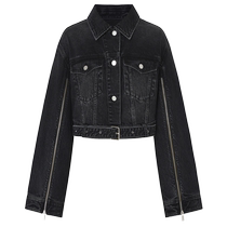 MOCo ROKH designer joint series denim jacket with belt design niche and high-end