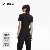 Рубашка MOCOT со складками на талии, текстурированный топ из хлопка Tencel, Moanke