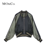 Moco Stand -Up воротничная куртка короткая вышитая повседневная куртка MA173JKT104 MO Anke