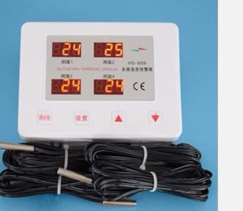 Beilong Hs-659 220V 24V 12V Four-Way High and Low Temperature Alarm, Four-Way Temperature Display Beilong Hs-659 220V 24V 12V Four-Way High and Low Temperature Alarm, Four-Way Temperature Display