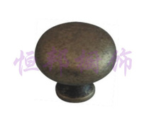 Round classical handle imitation ancient handle cabinet handle furniture handle single hole pull head A7011