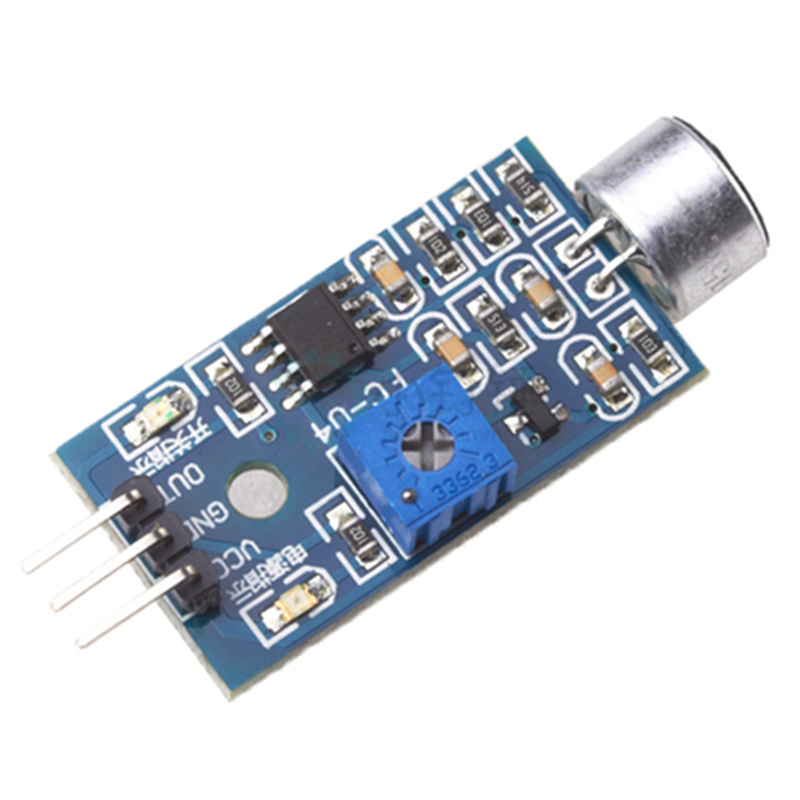 声音传感器模块/声音检测模块 口哨模块 声控开关输出高低电平DIY