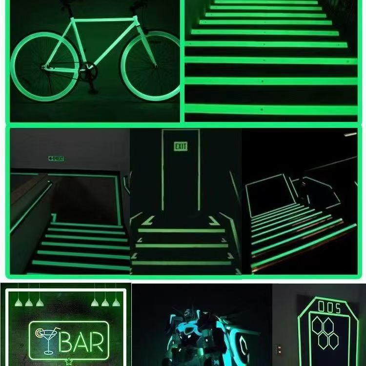 Luminous Stickers, Permanent Self-Luminous Switch Stickers, Anti-Collision Lines, Luminous Tape, Stage Positioning Luminous Stickers, Free Cutting