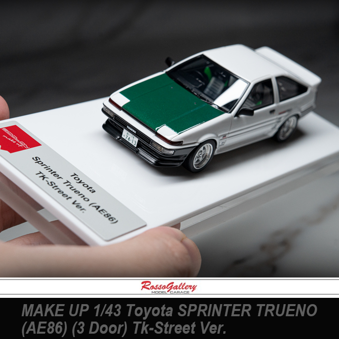 Make up 1/43 Toyota Premium Model Car Ae86 3 Door Drift Master Keiichi Tsuchiya's Ride Make up 1/43 Toyota Premium Model Car Ae86 3 Door Drift Master Keiichi Tsuchiya's Ride
