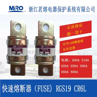 MRO RGS19 Fast Fuse Fuse Fuse CR6L200A220A250A300A350A400A600A