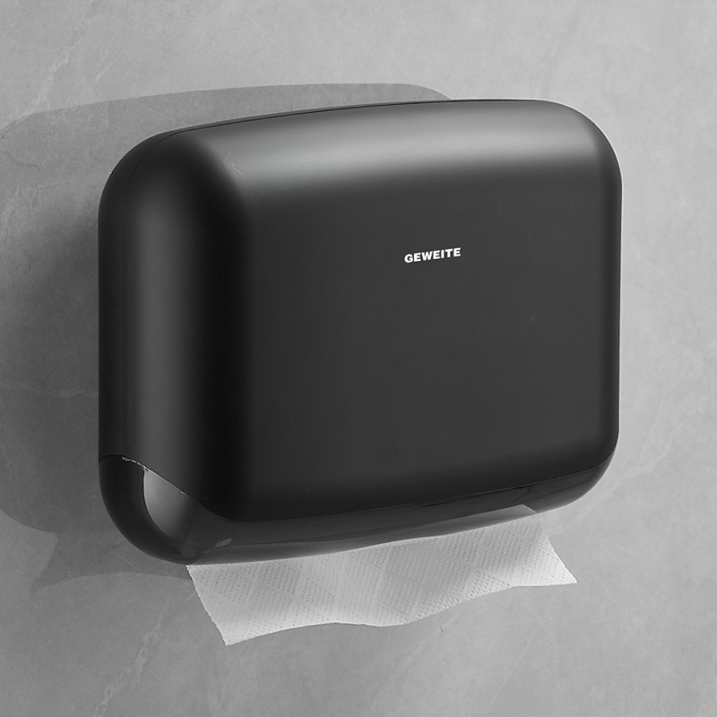 Wall-Mounted Tissue Box for Home Bathroom, Toilet, Kitchen, Tissue Holder, No-Drill Installation, Commercial Use