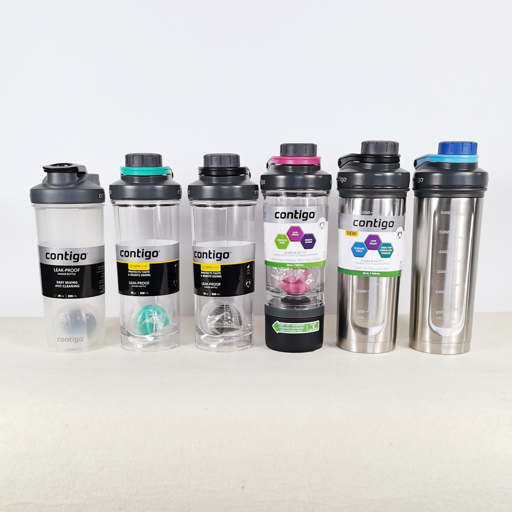 Spot American Contigo Kandick shakes cup milkshake cup sports cup men and women fitness protein strip scale