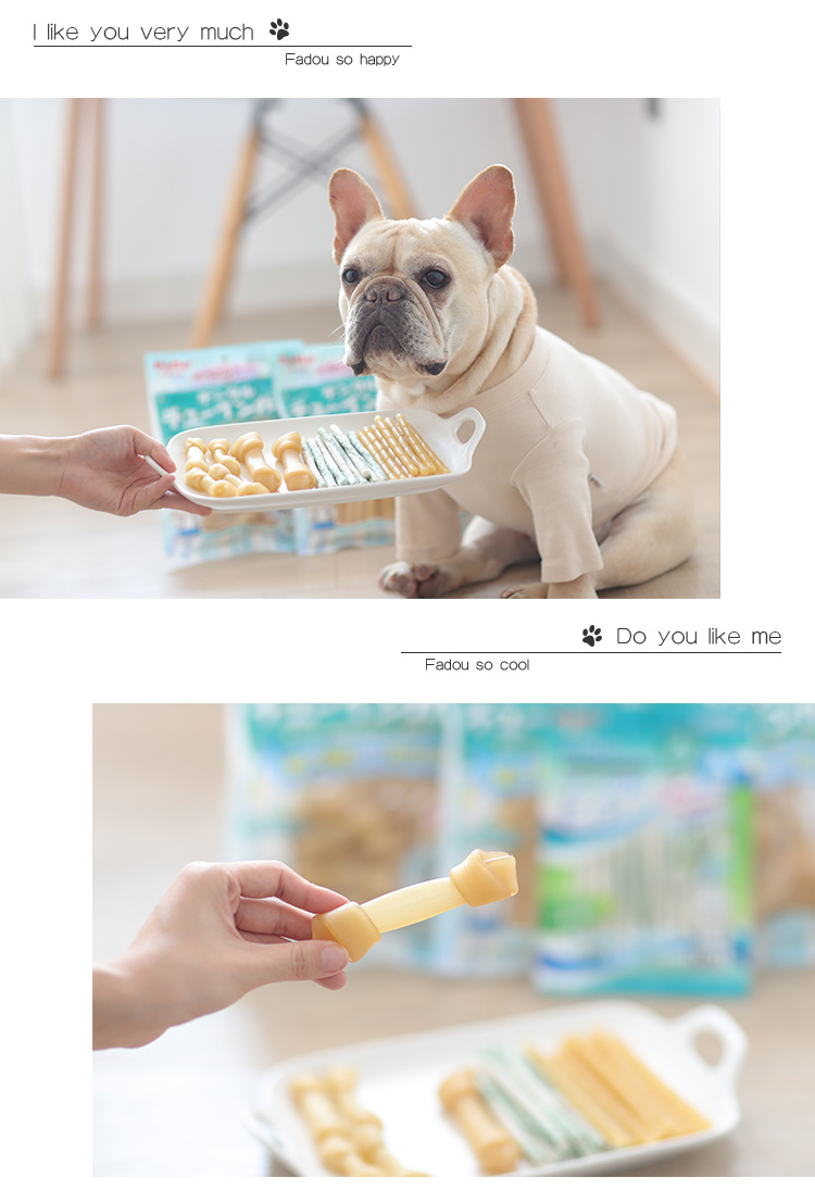 Nhật Bản Petio răng chó ăn vặt pháp luật chiến đấu Keji Teddy chó sạch răng nhai cắn cắn nhỏ và vừa - Đồ ăn vặt cho chó hạt cho poodle