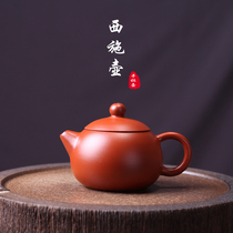 Chaozhou hand-drawn pot small capacity authentic raw ore Zhu Ni pure handmade purple sand pot small teapot single Xi Shi pot