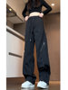 Tangshi Group Desso Straight-Leg Casual Pants for Women, Trendy Brand, Spring and Autumn, Loose, Quick-Drying, Waterproof Cargo Pants