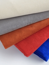 Incarded knitted single-sided wear-resistant suede fabric matte chicken leather velvet imitation deerskin clothing fabric